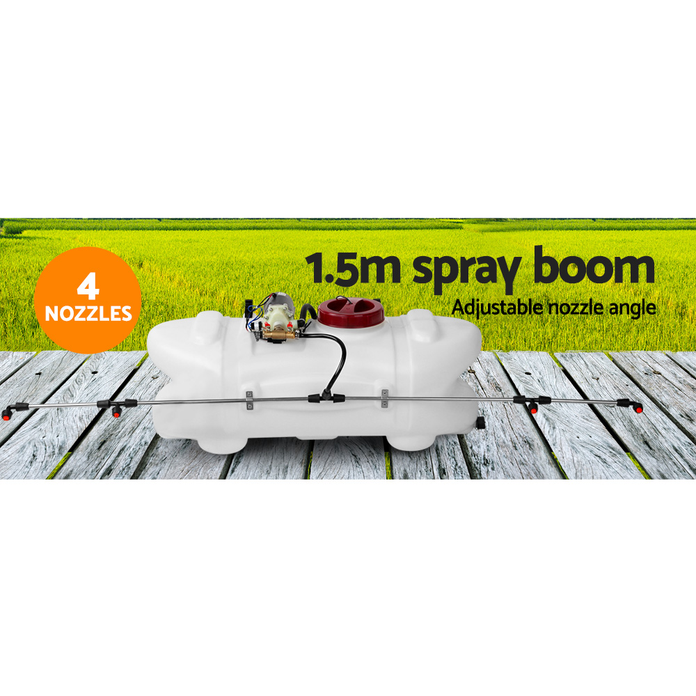 Giantz Weed Sprayer 60L Trailer with Rear Boom view 3