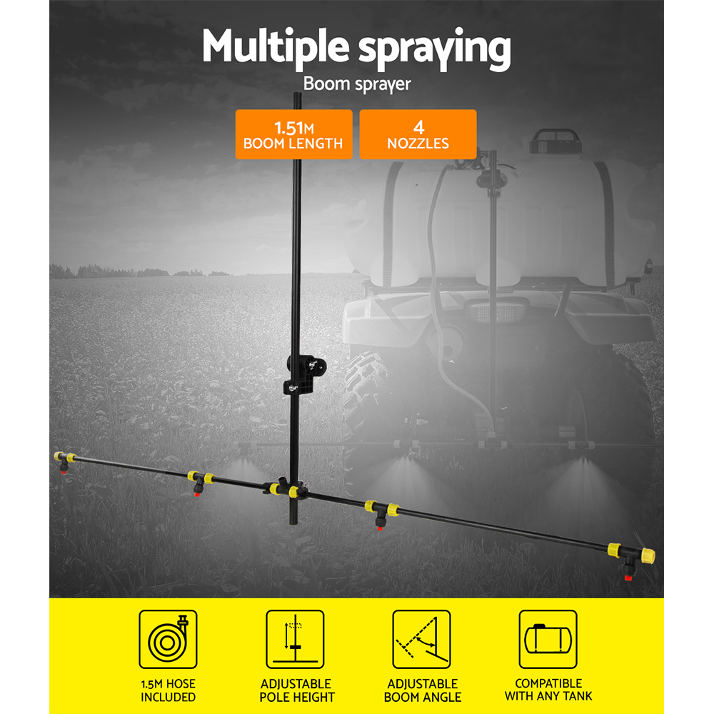 Giantz 1.5m Spray Boom for 70L and 100L Weed Sprayers view 4