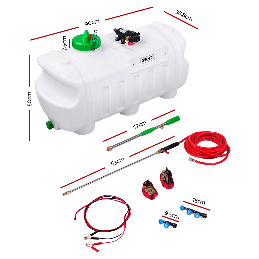 Giantz 12V Weed Sprayer 50L or 100L Tank for Garden and ATV view 2