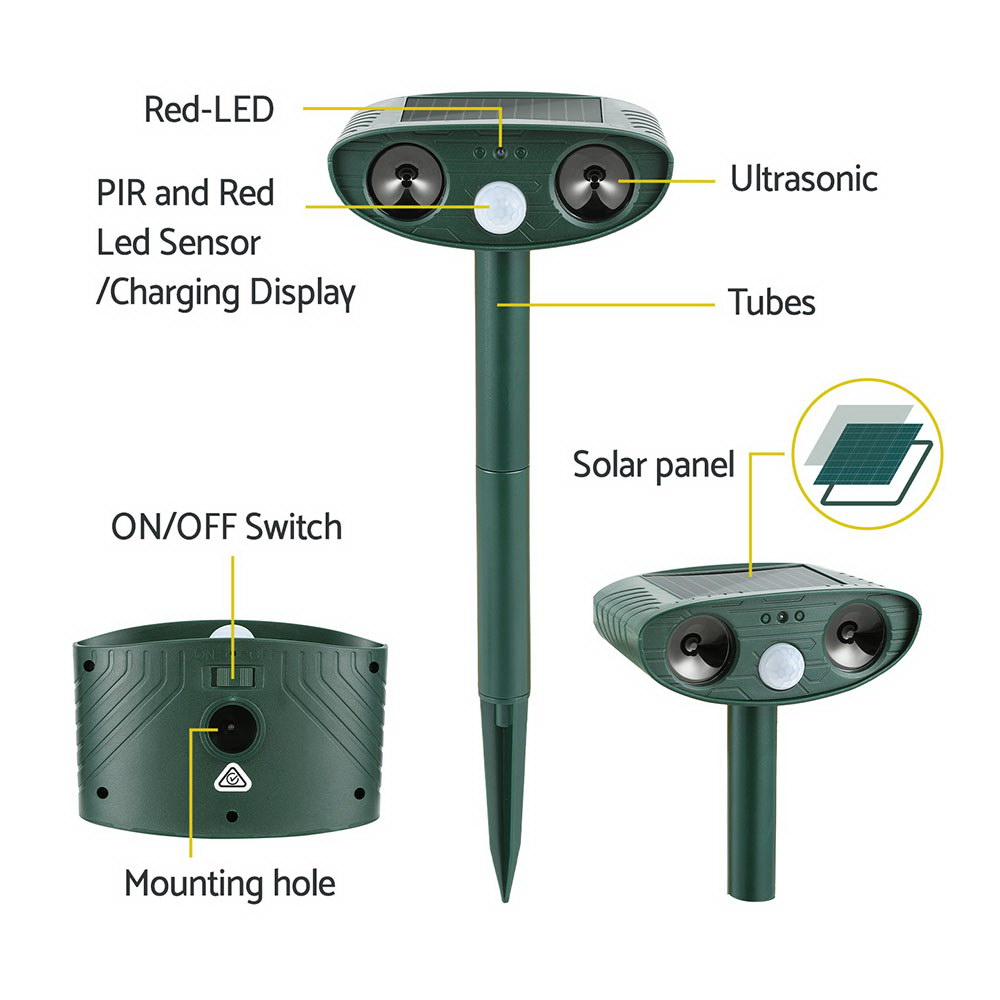 Gardeon Battery Powered Snake Repeller Multi Pack view 4