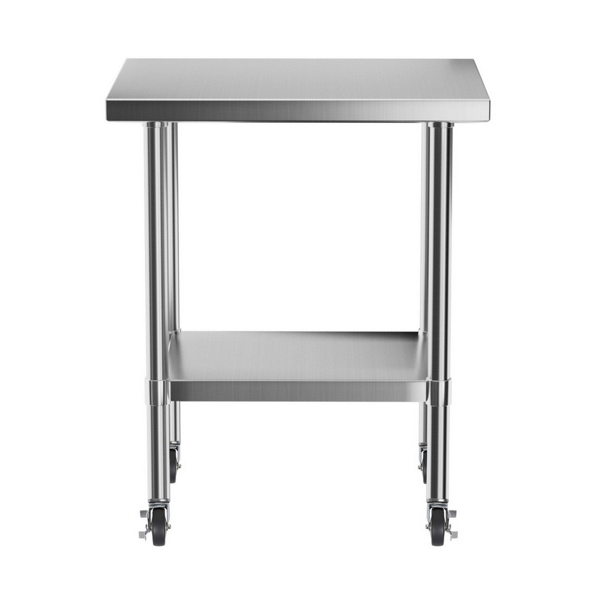 Cefito Stainless Steel Kitchen Bench with Splashback view 3