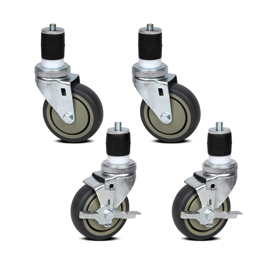Cefito 4'' Swivel Castor Wheels, Set of 4