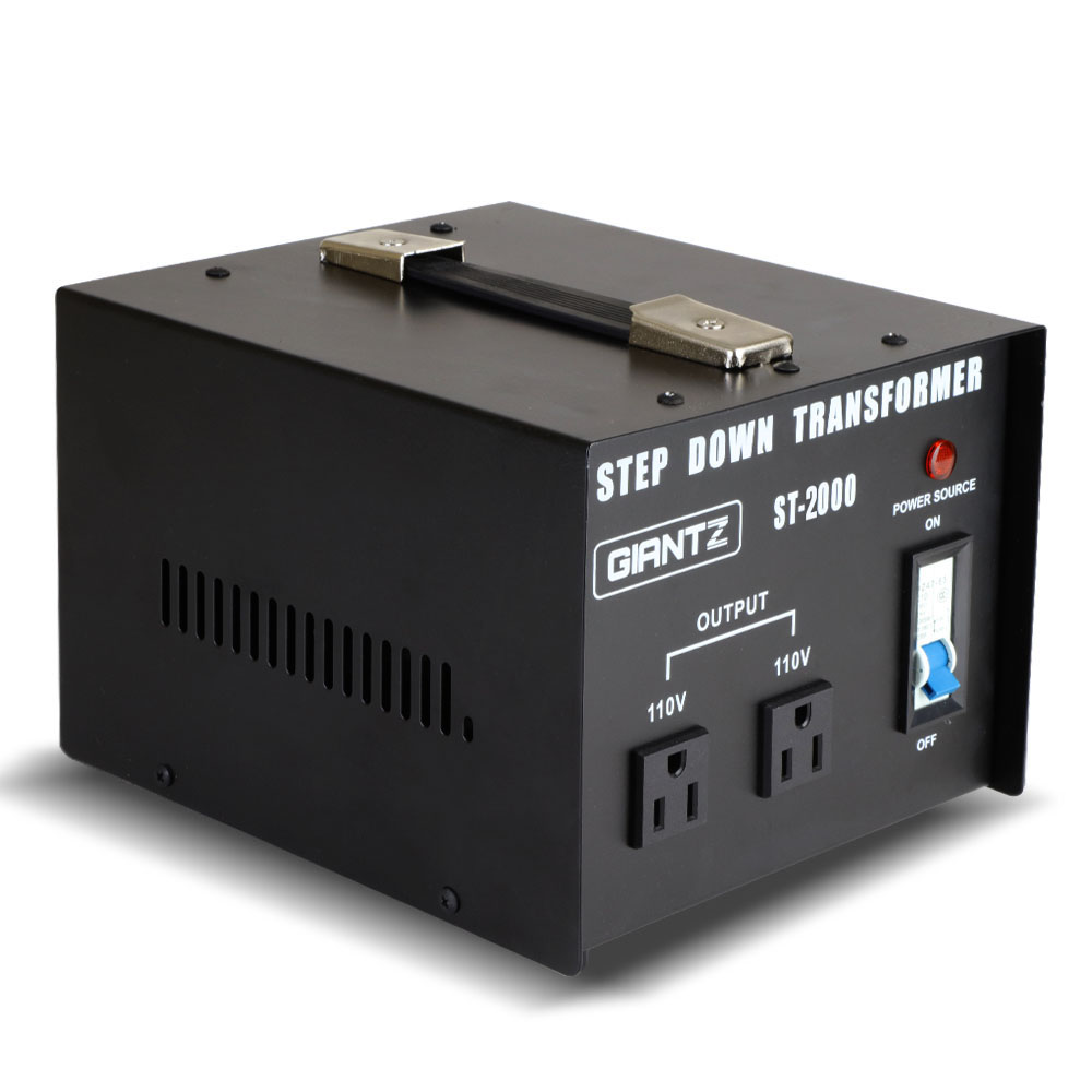 Giantz Step Down Transformer 2000W Heavy Duty