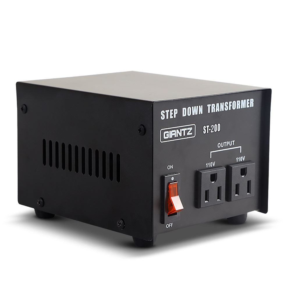 Giantz Step Down Transformer 200W 240V to 110V