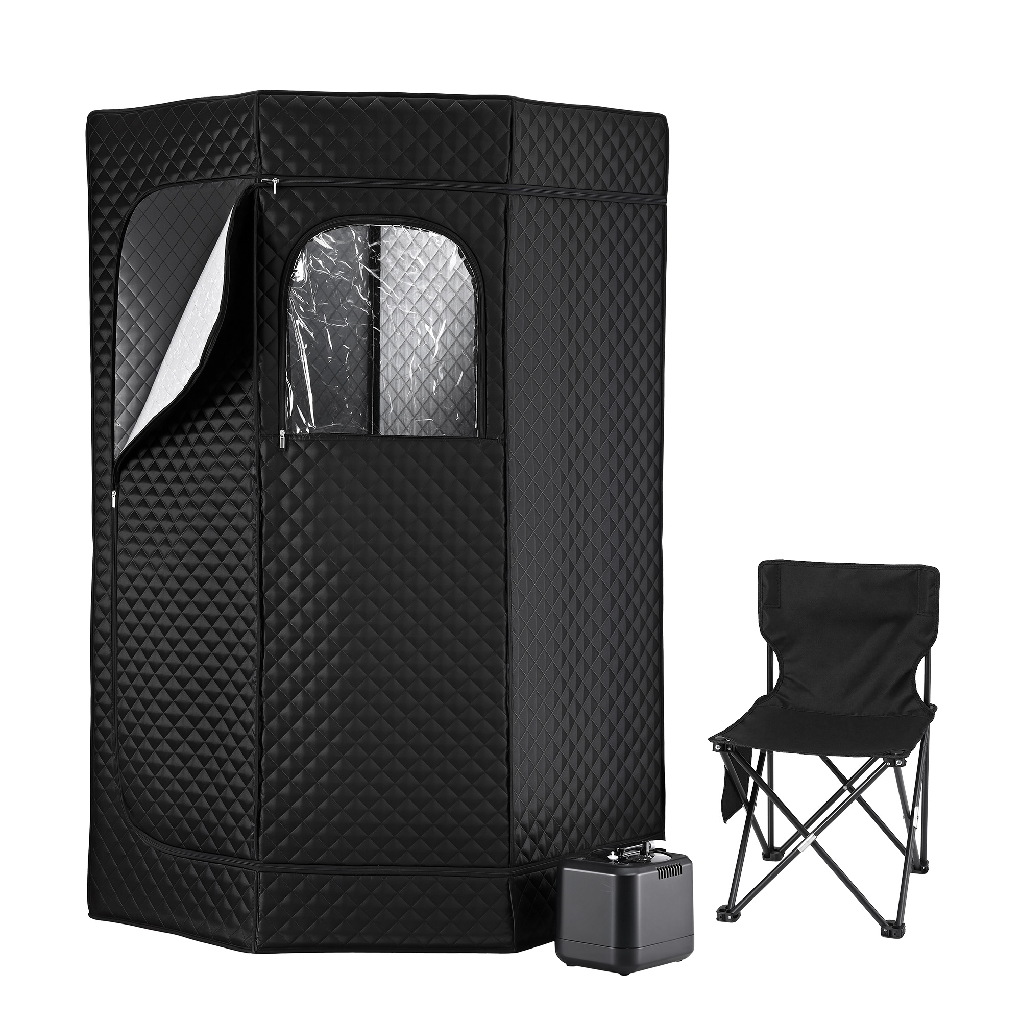 Devanti Full Body Steam Sauna Tent 1000W 3L view 3