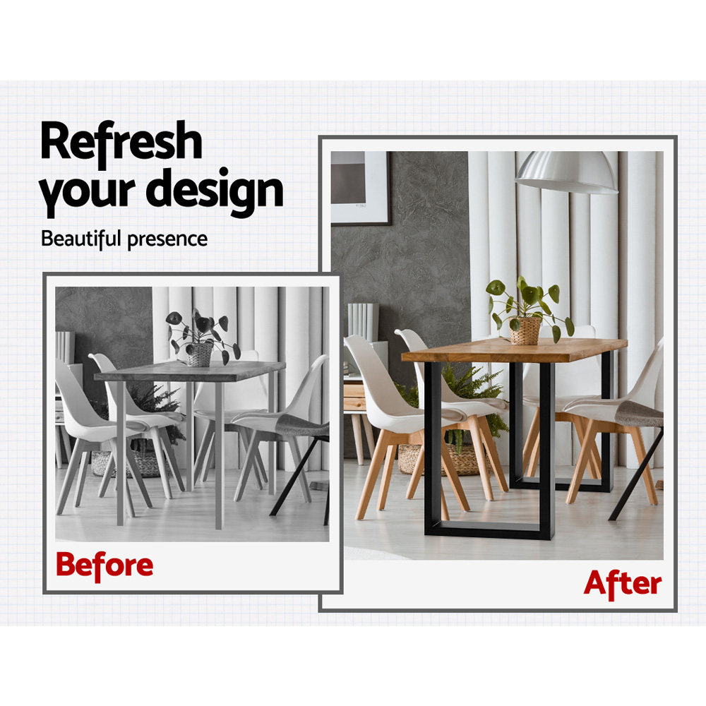 Artiss DIY Metal Table Legs Set of 2 in 7 Styles view 5