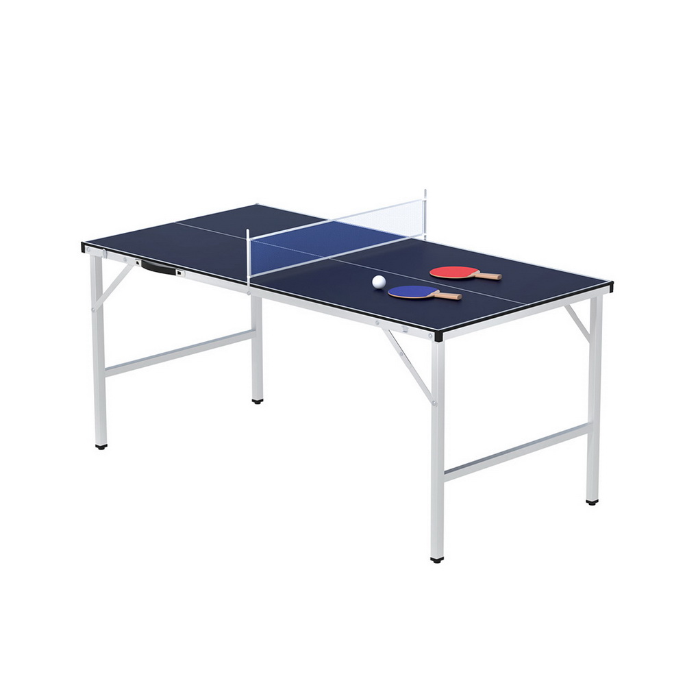 Everfit Foldable Table Tennis Table with Net & Rackets