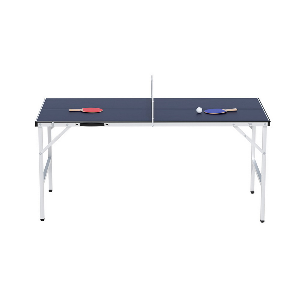 Everfit Foldable Table Tennis Table with Net & Rackets view 3