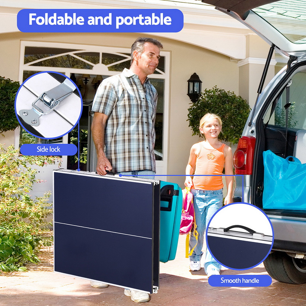 Everfit Foldable Table Tennis Table with Net & Rackets view 5