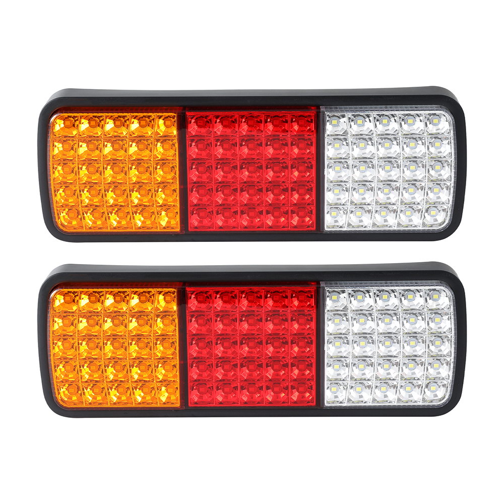 Giantz LED Trailer Tail Lights 12V Pair Stop Indicator view 2