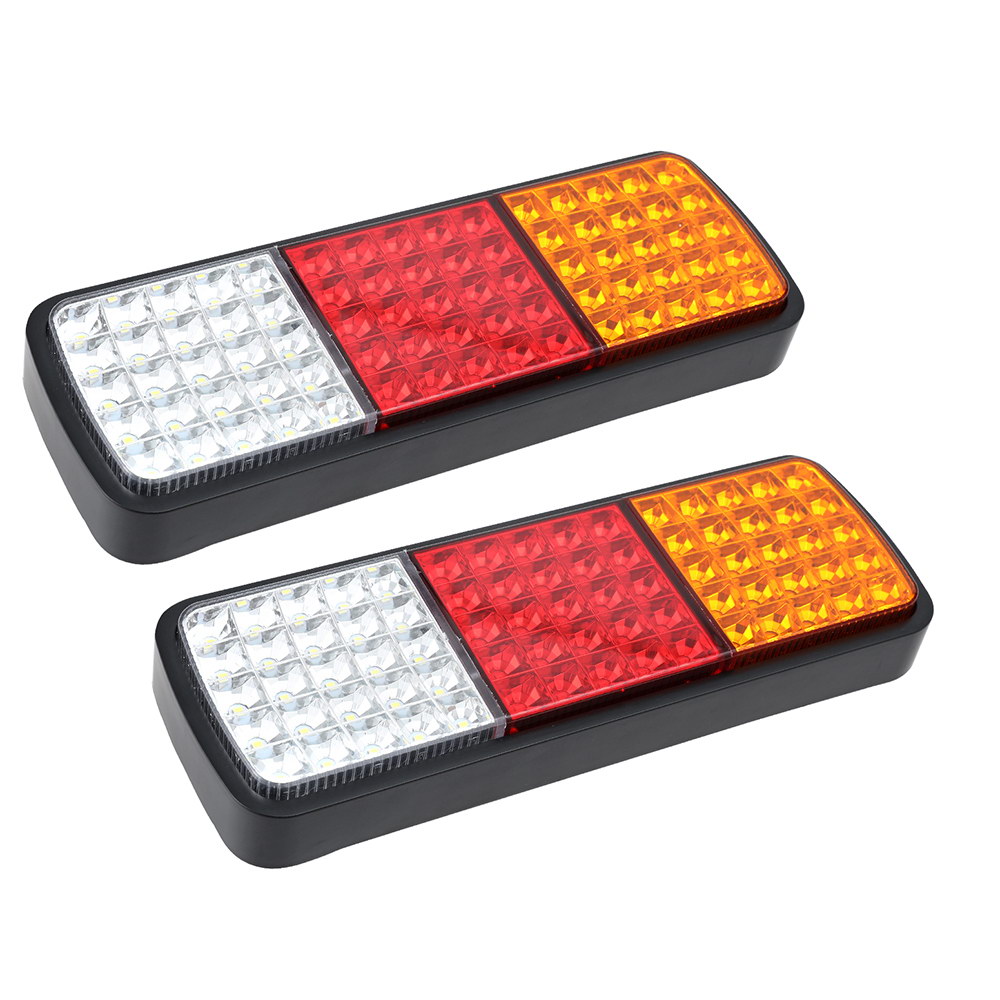 Giantz LED Trailer Tail Lights 12V Pair Stop Indicator view 3