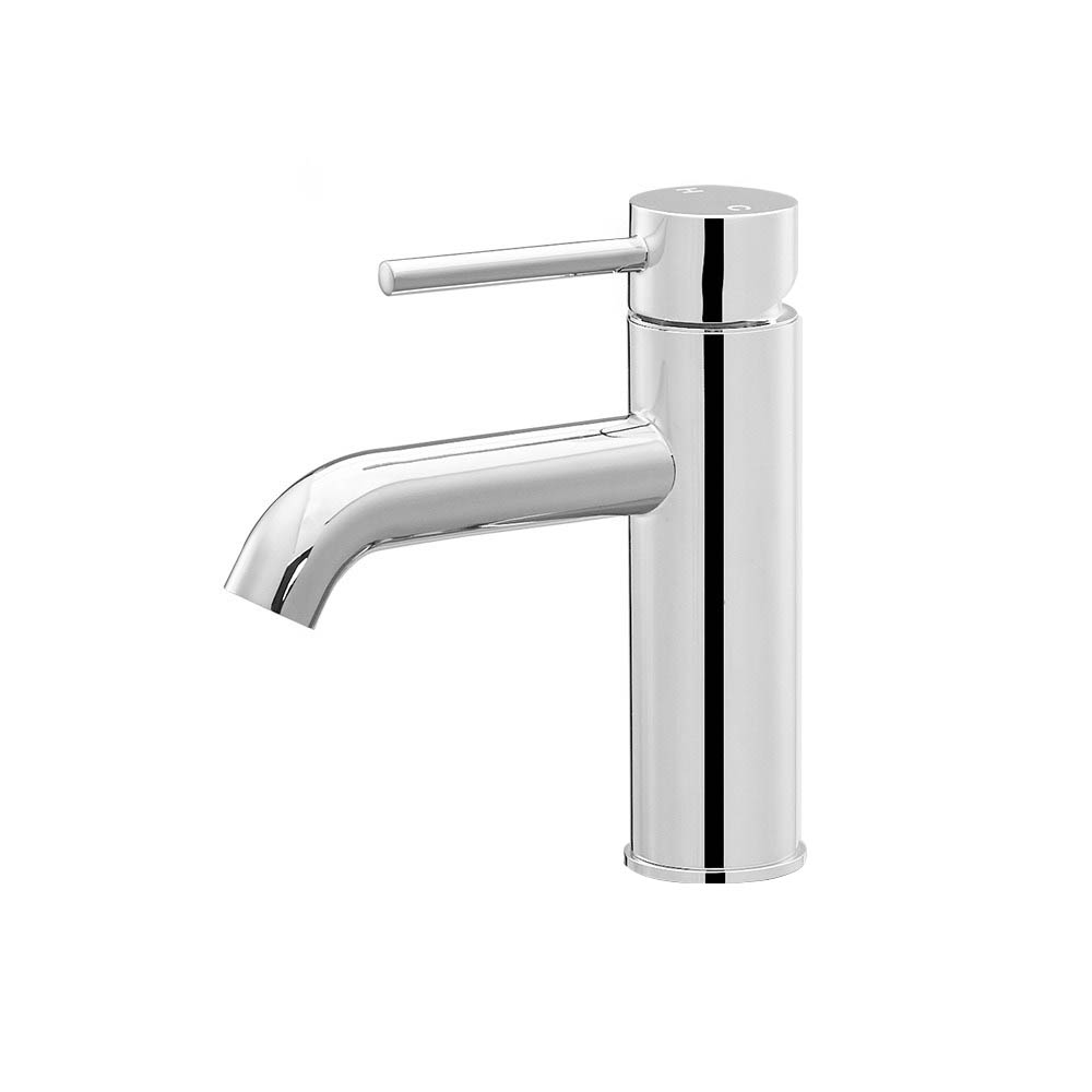 Cefito Basin Mixer Tap Round Brass Faucet Chrome