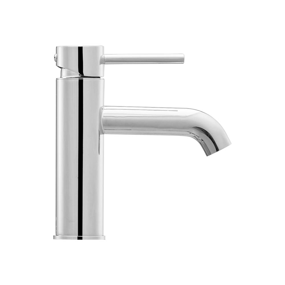 Cefito Basin Mixer Tap Round Brass Faucet Chrome view 4