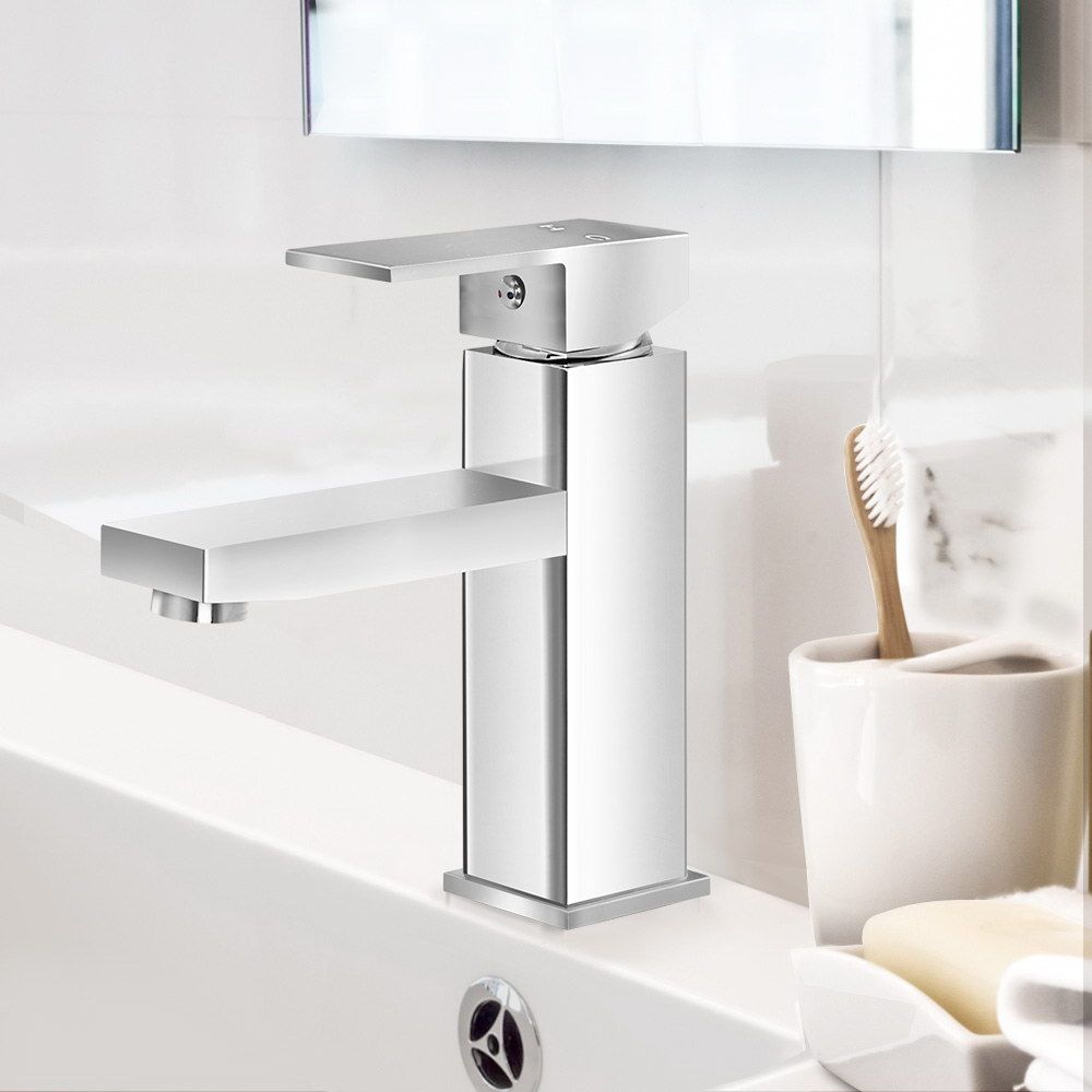 Cefito Square Basin Mixer Tap for Vanity and Laundry