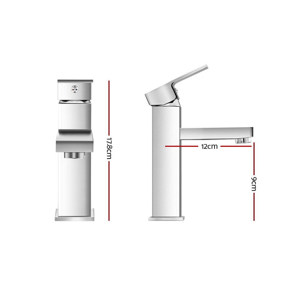 Cefito Square Basin Mixer Tap for Vanity and Laundry view 3