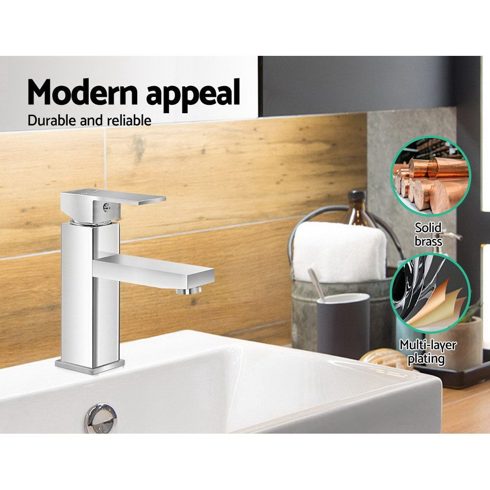 Cefito Square Basin Mixer Tap for Vanity and Laundry view 5
