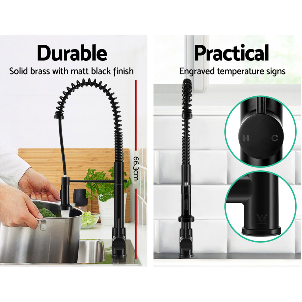 Cefito Pull-Down Kitchen Mixer Tap with 2 Spray Modes view 4