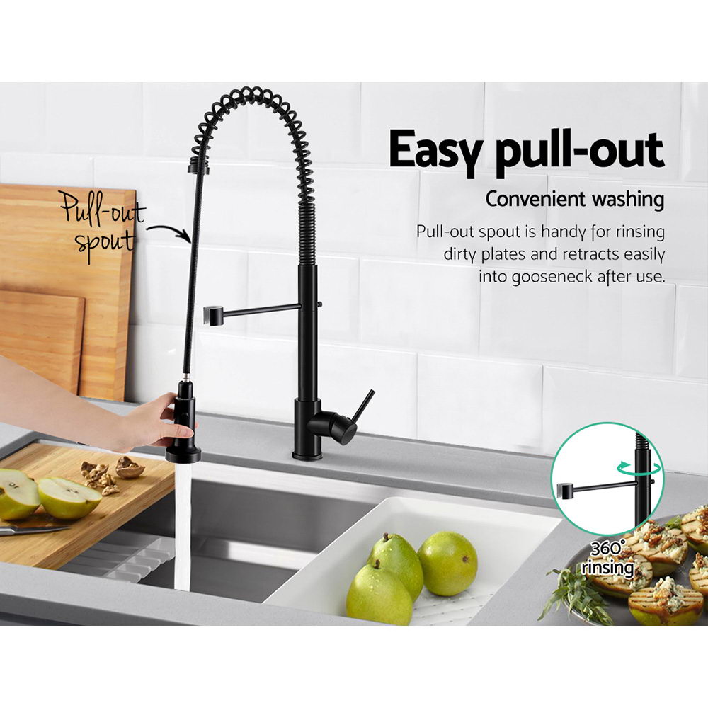 Cefito Pull-Down Kitchen Mixer Tap with 2 Spray Modes view 5