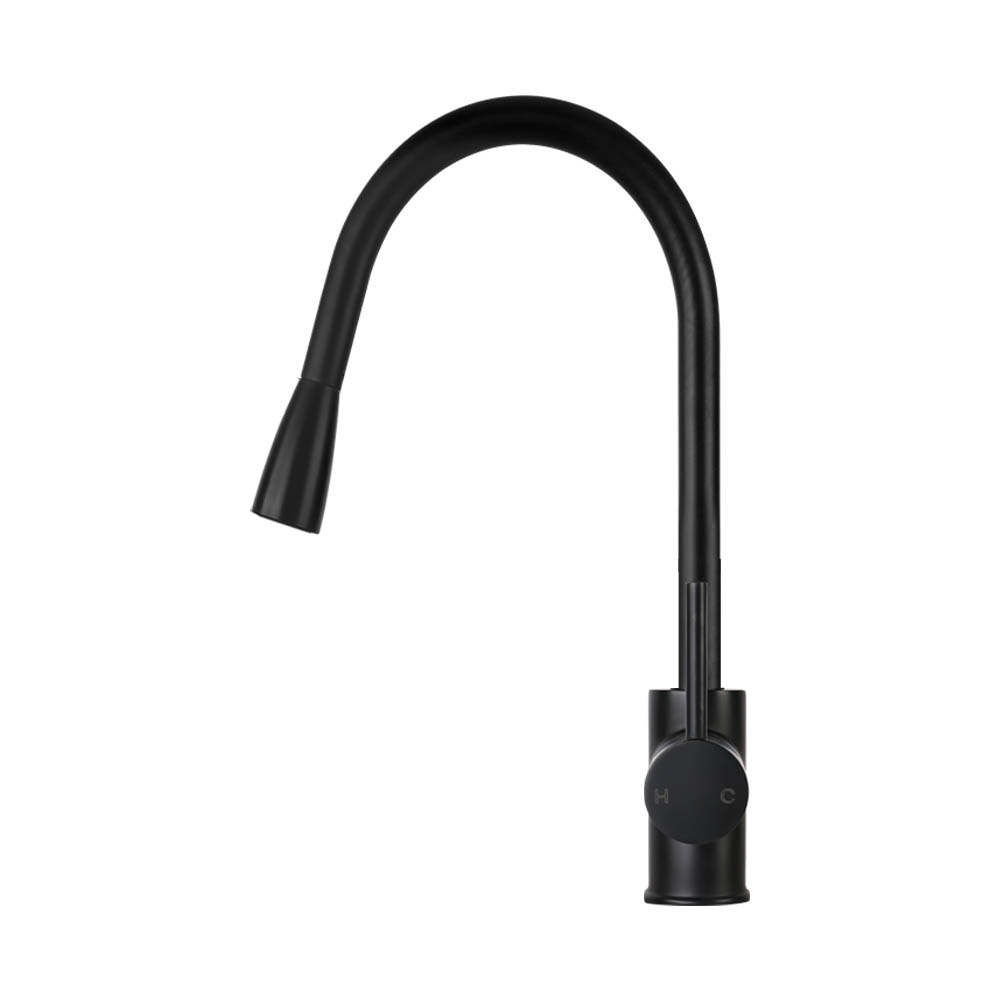 Cefito Pull-Out Kitchen Mixer Tap with 2 Modes, Black