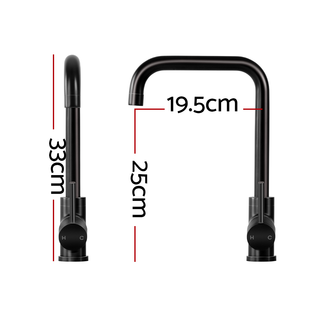 Cefito Rectangle Kitchen Mixer Tap for Sink and Basin view 2