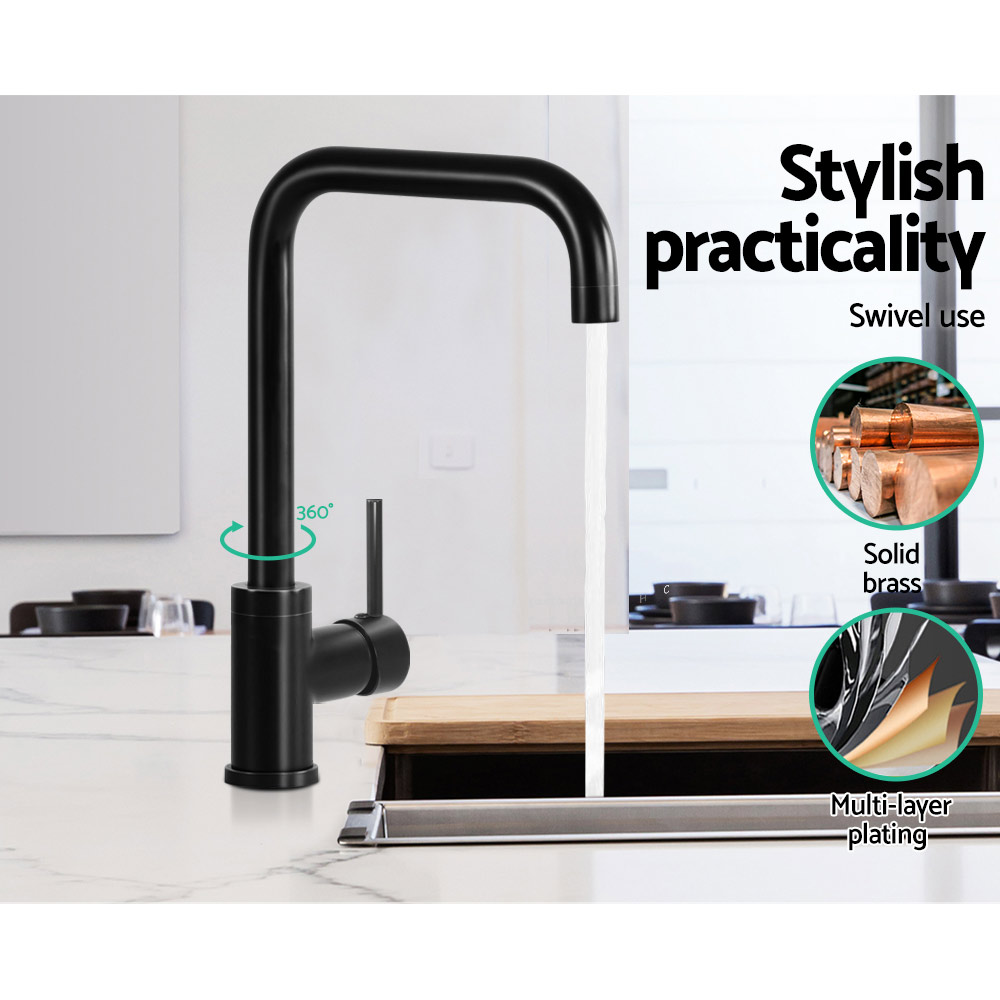 Cefito Rectangle Kitchen Mixer Tap for Sink and Basin view 5