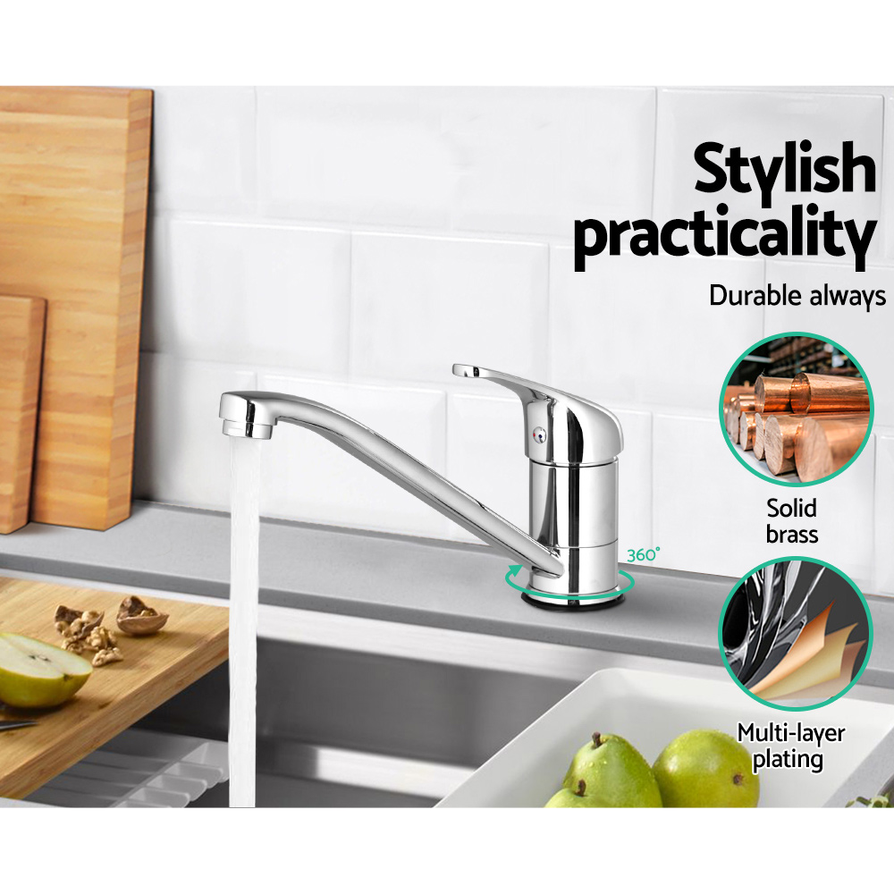 Cefito Long Spout Kitchen Mixer Tap for Sink and Basin view 5