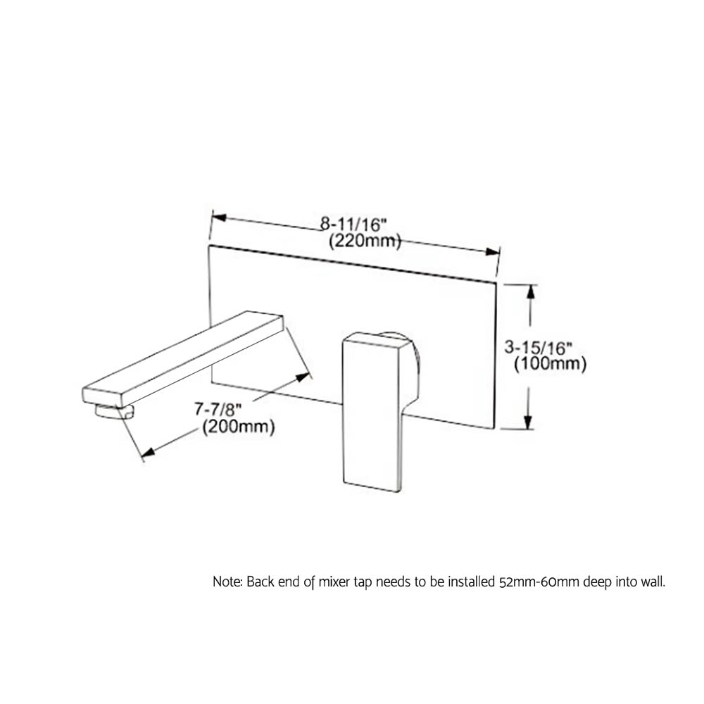 Cefito Separate Basin Mixer Tap for Vanity and Laundry view 2