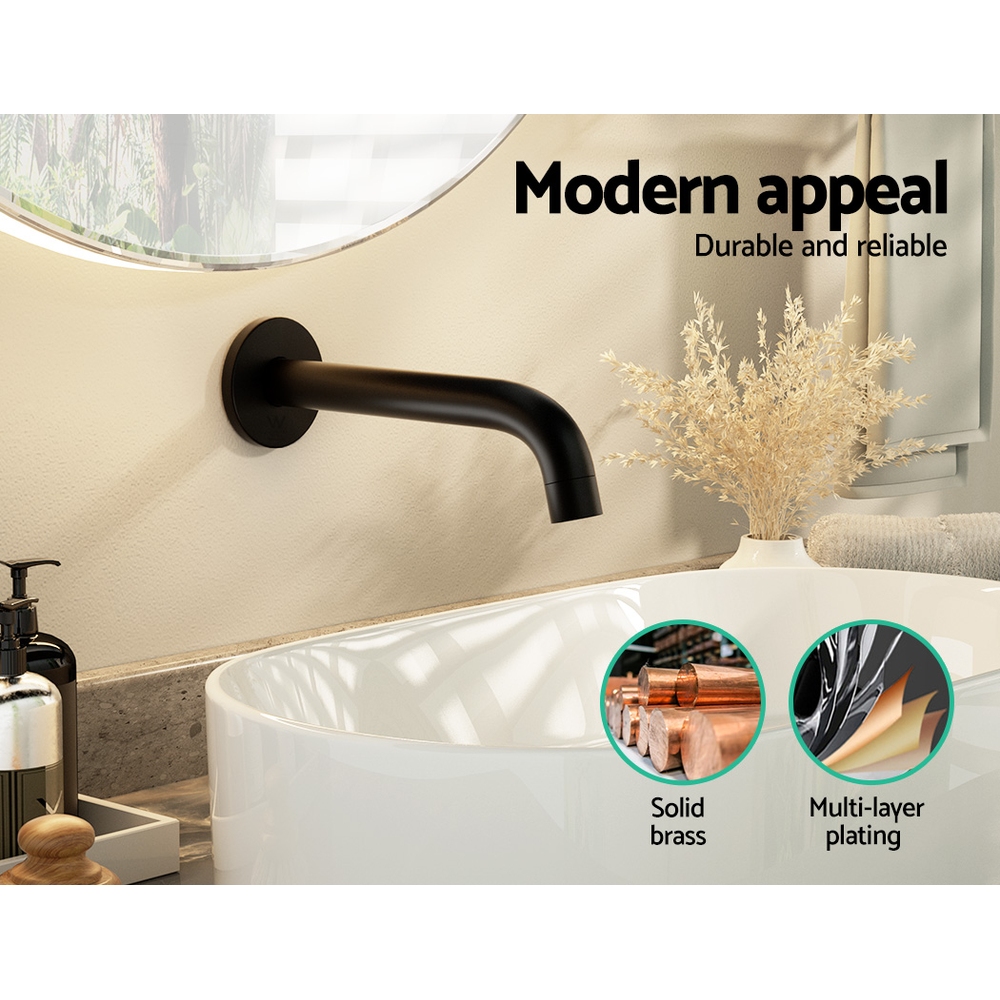 Cefito Round Wall Bath Mixer Spout Tap for Bathtub and Shower view 5