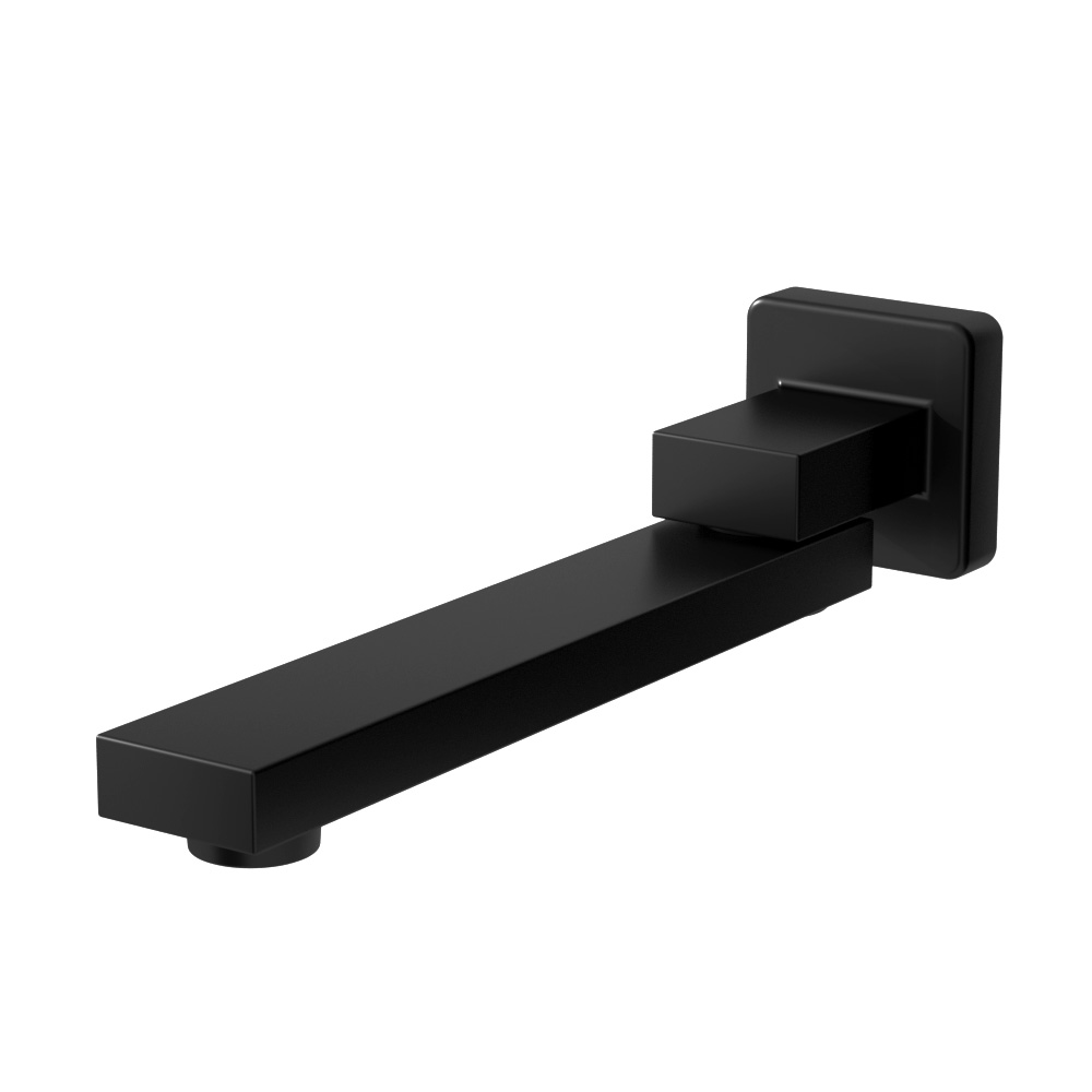 Cefito Square Swivel Wall Bath Mixer Spout Tap for Bathtub