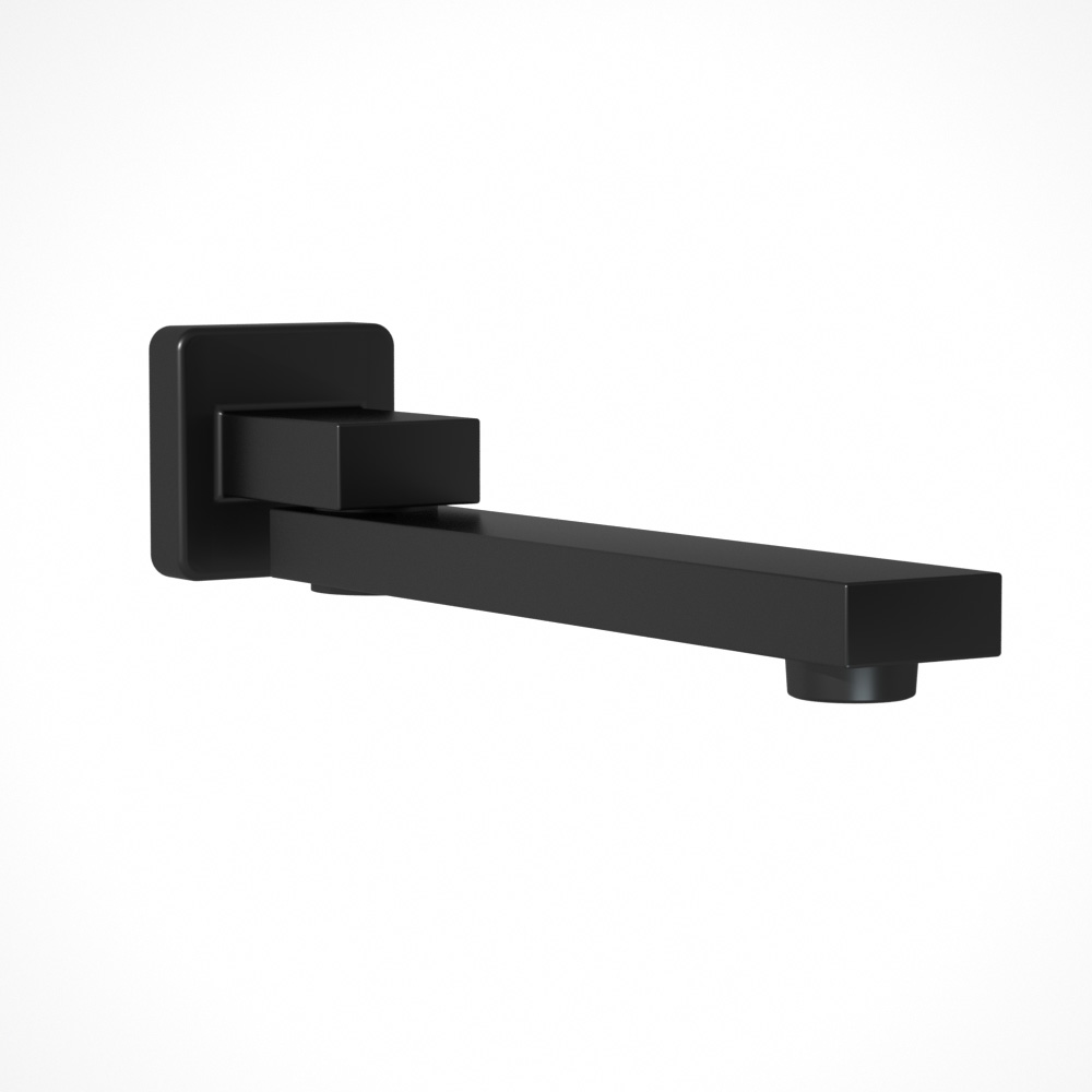 Cefito Square Swivel Wall Bath Mixer Spout Tap for Bathtub view 3