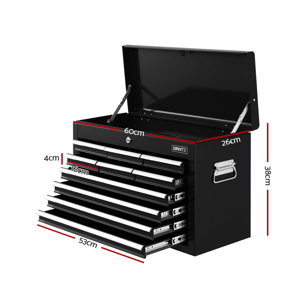 Giantz 10 Drawer Tool Box Chest Organiser, 3 Colours view 2