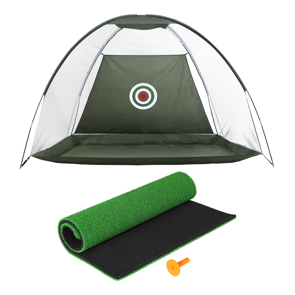 Everfit 3M Golf Practice Net with Driving Target Mat view 3