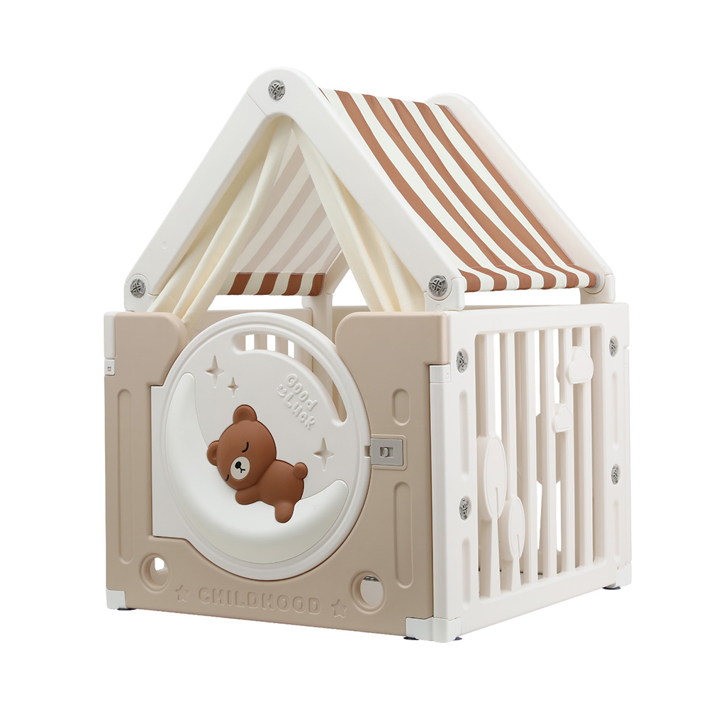 Keezi Kids Play Tent Playhouse Castle with Floor Mat