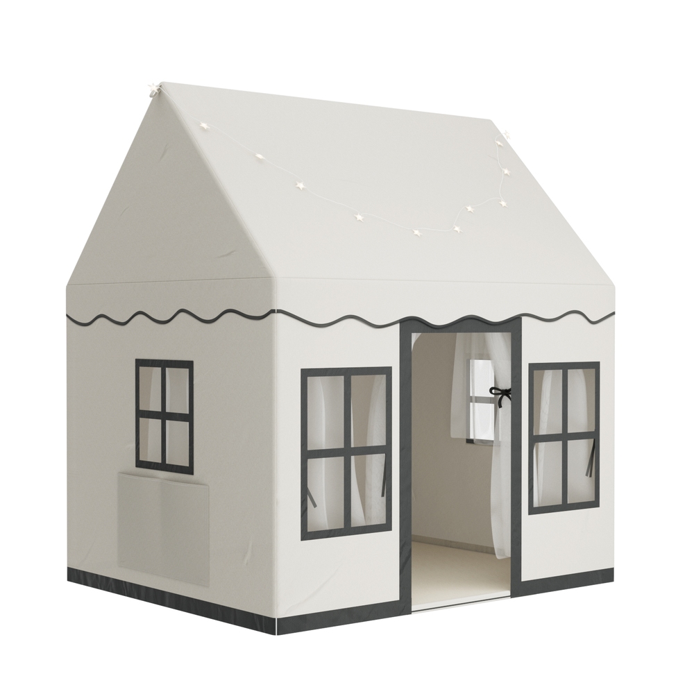 Keezi Kids Play Tent Playhouse Castle with Side Pocket