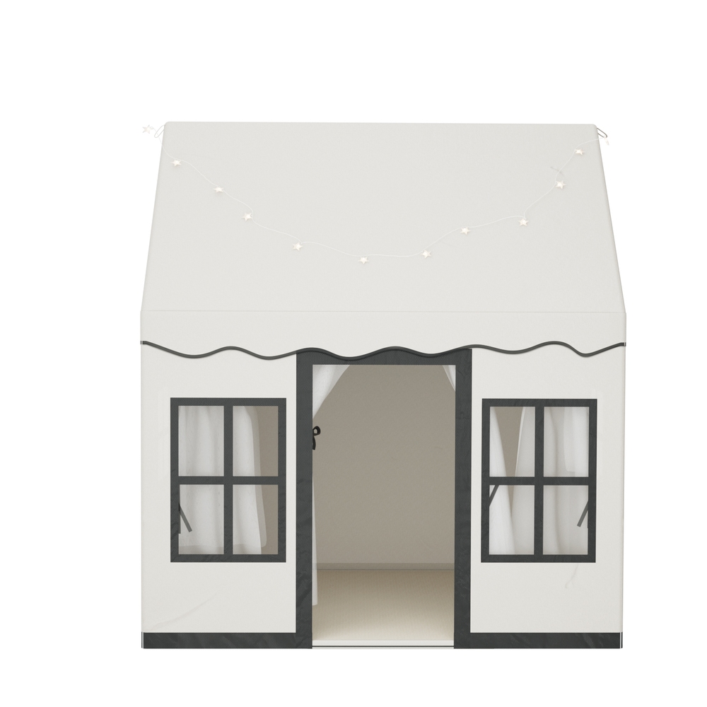 Keezi Kids Play Tent Playhouse Castle with Side Pocket view 3