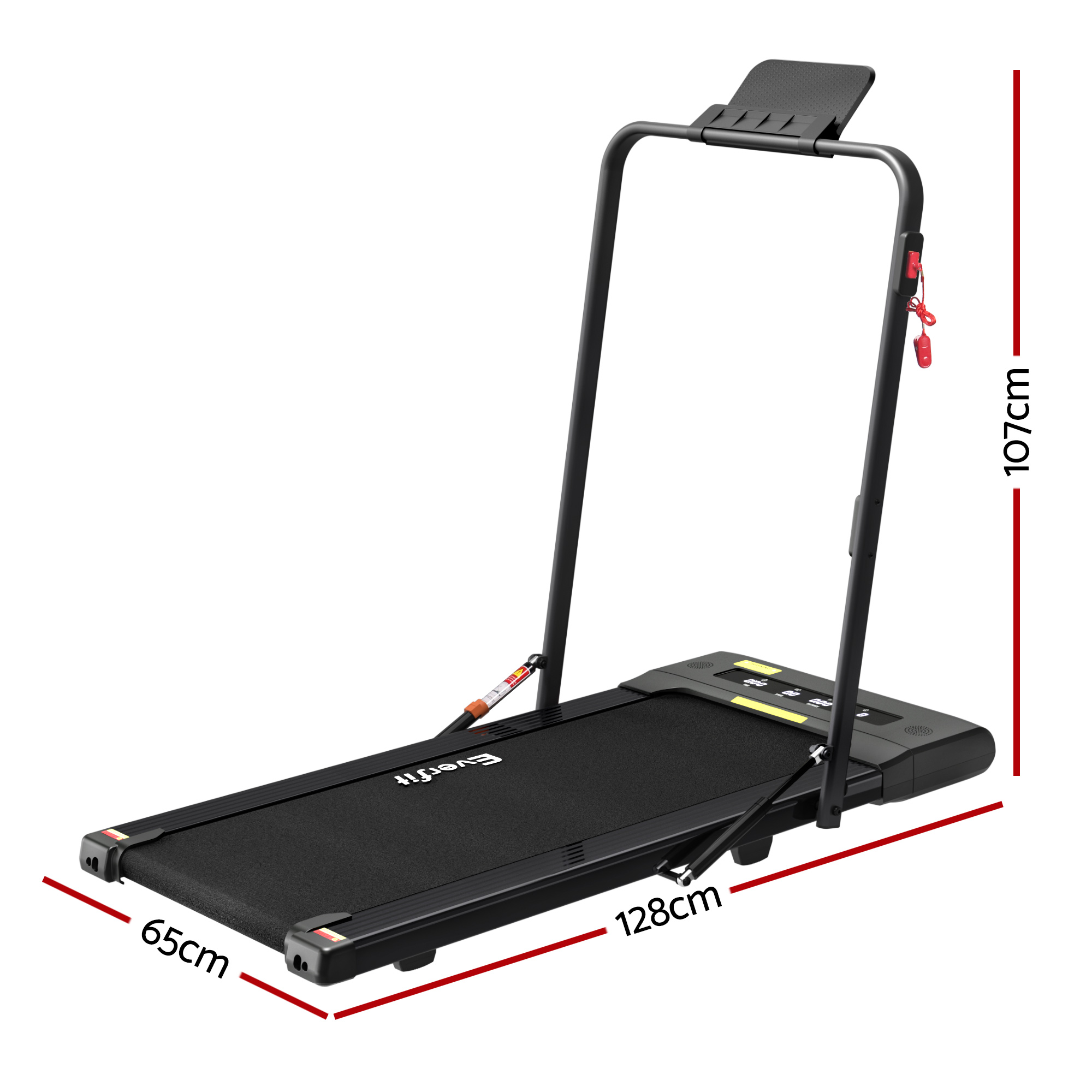 Everfit Walking Pad 2-in-1 Under Desk 400mm Wide Belt view 2