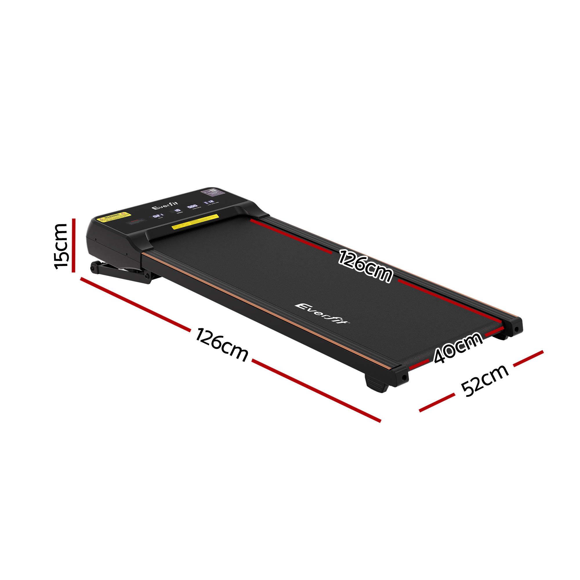 Everfit 3 in 1 Walking Pad Treadmill App-Connected view 2