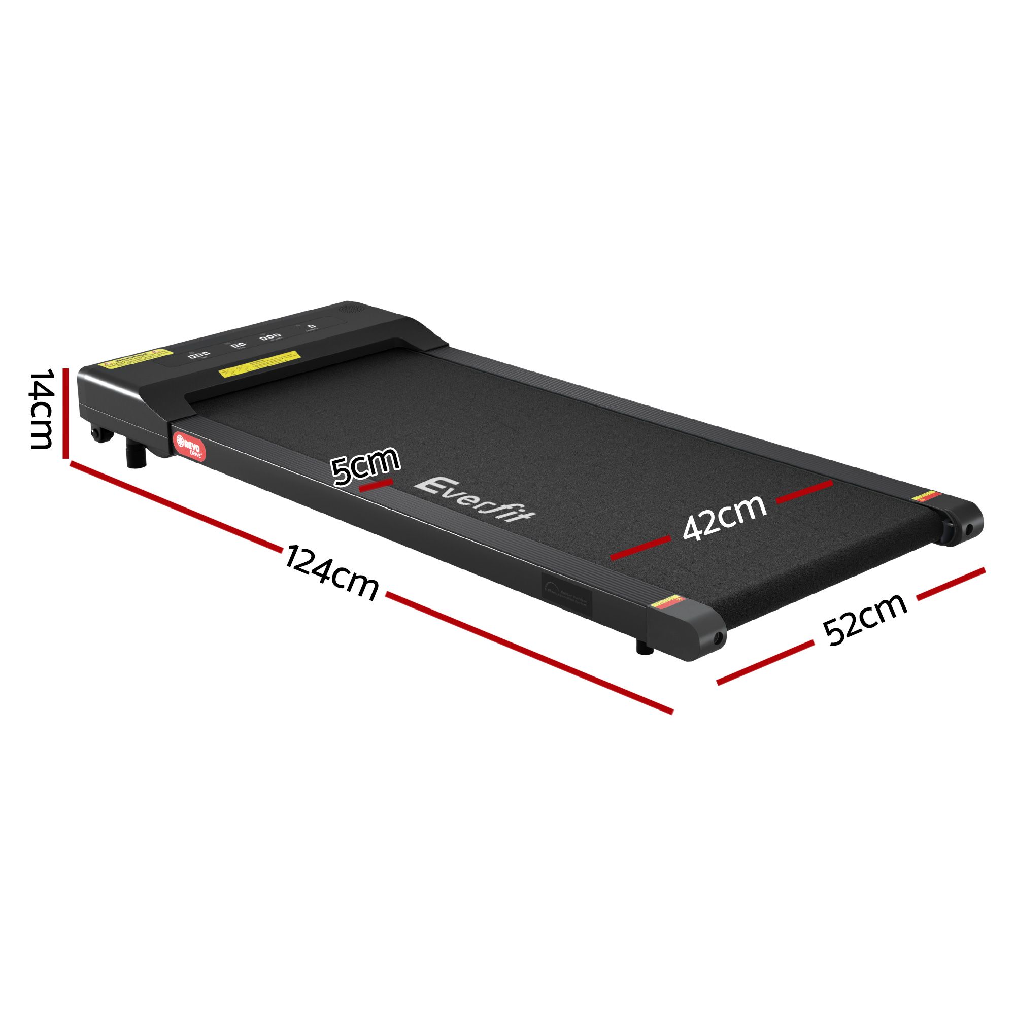 Everfit 2 in 1 Treadmill Walking Pad with 400mm Belt view 2
