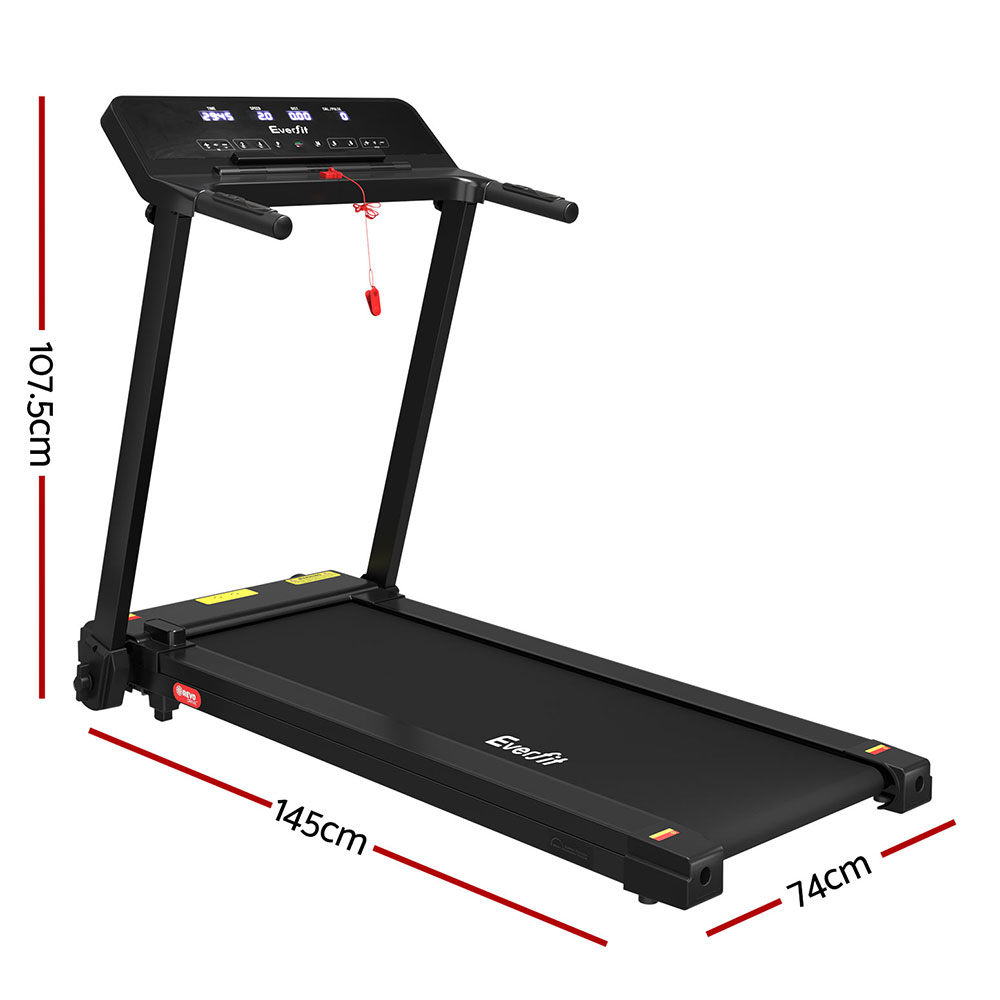 Everfit Fitness Treadmill with Knob Control, Foldable 420mm view 2
