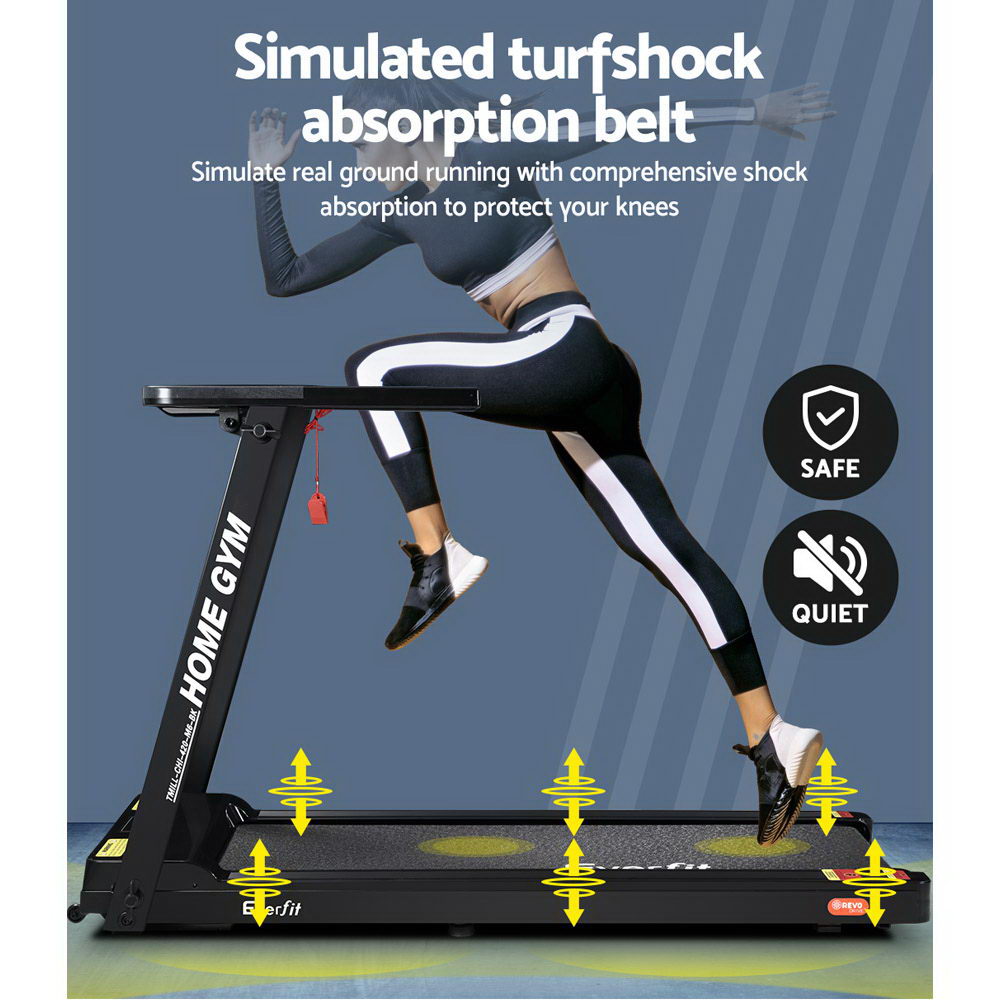 Everfit Fitness Treadmill, Fully Foldable 420mm view 5
