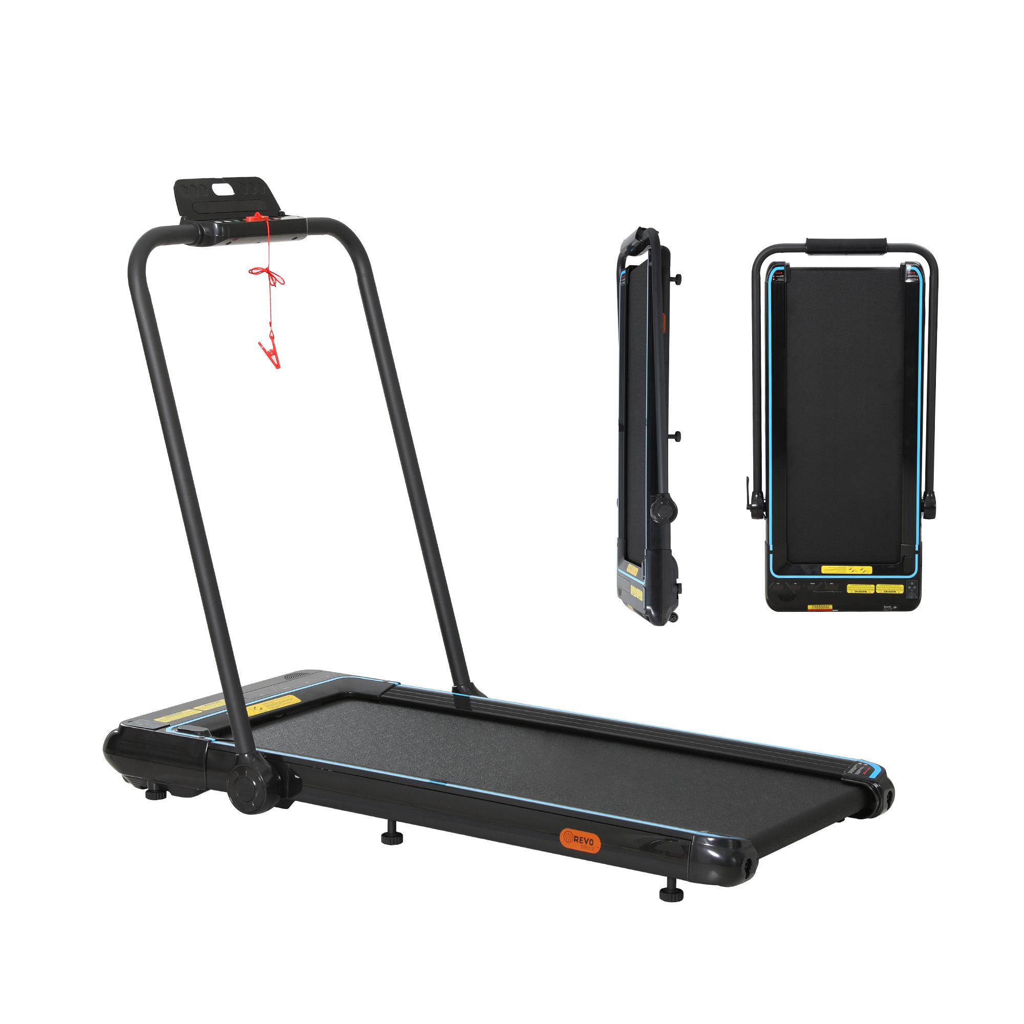 Everfit Electric Treadmill 2-in-1 420mm Belt with Remote view 3