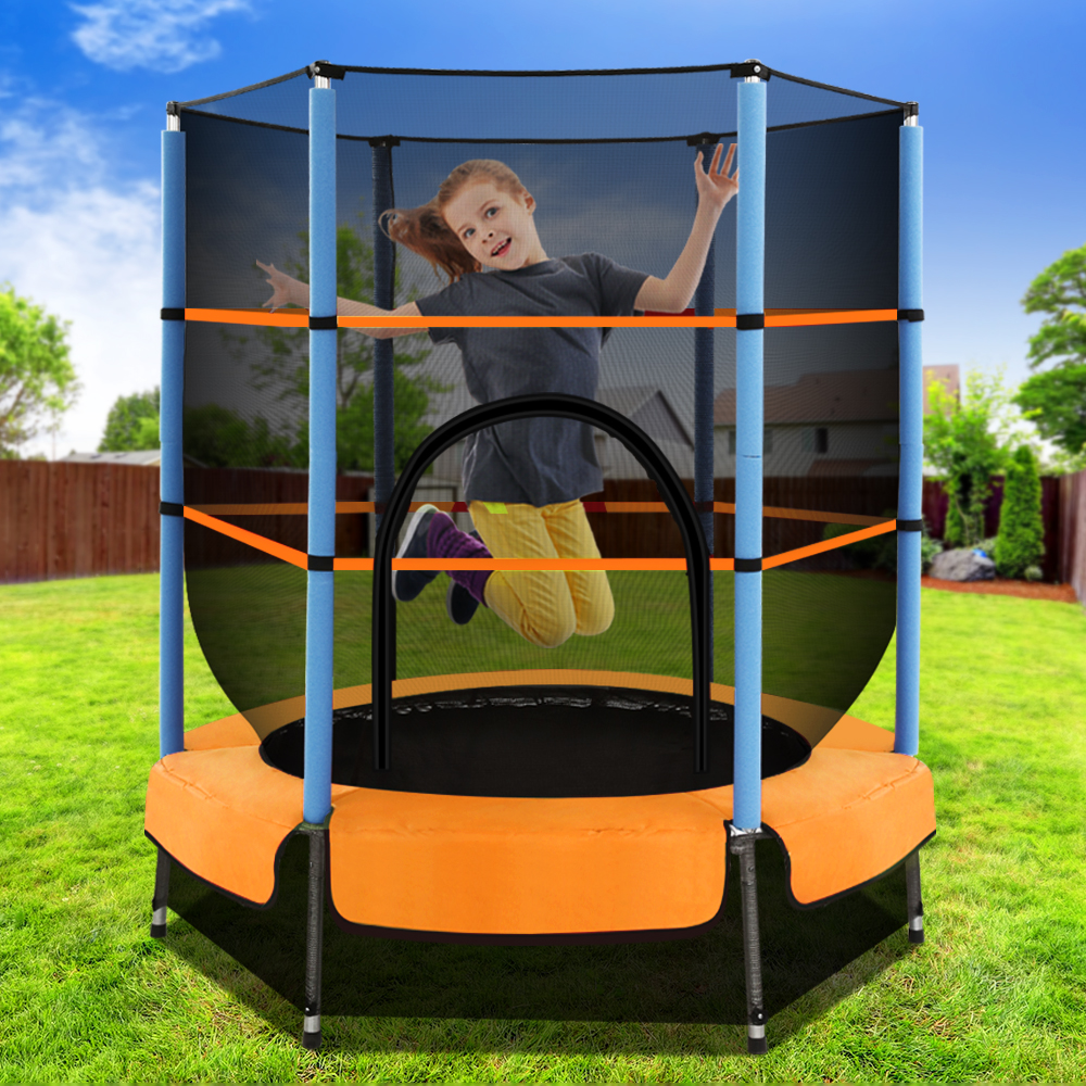 Everfit 4.5FT Kids Mini Trampoline with Safety Net