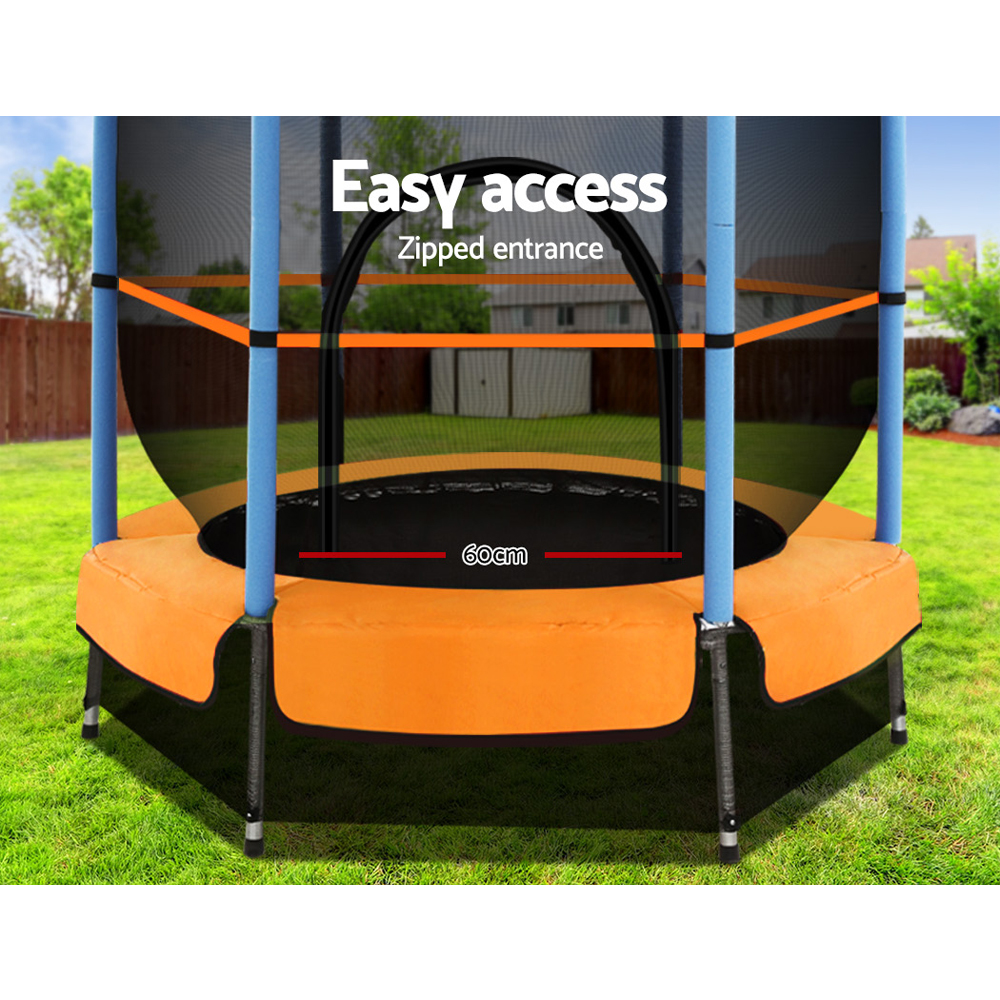 Everfit 4.5FT Kids Mini Trampoline with Safety Net view 5