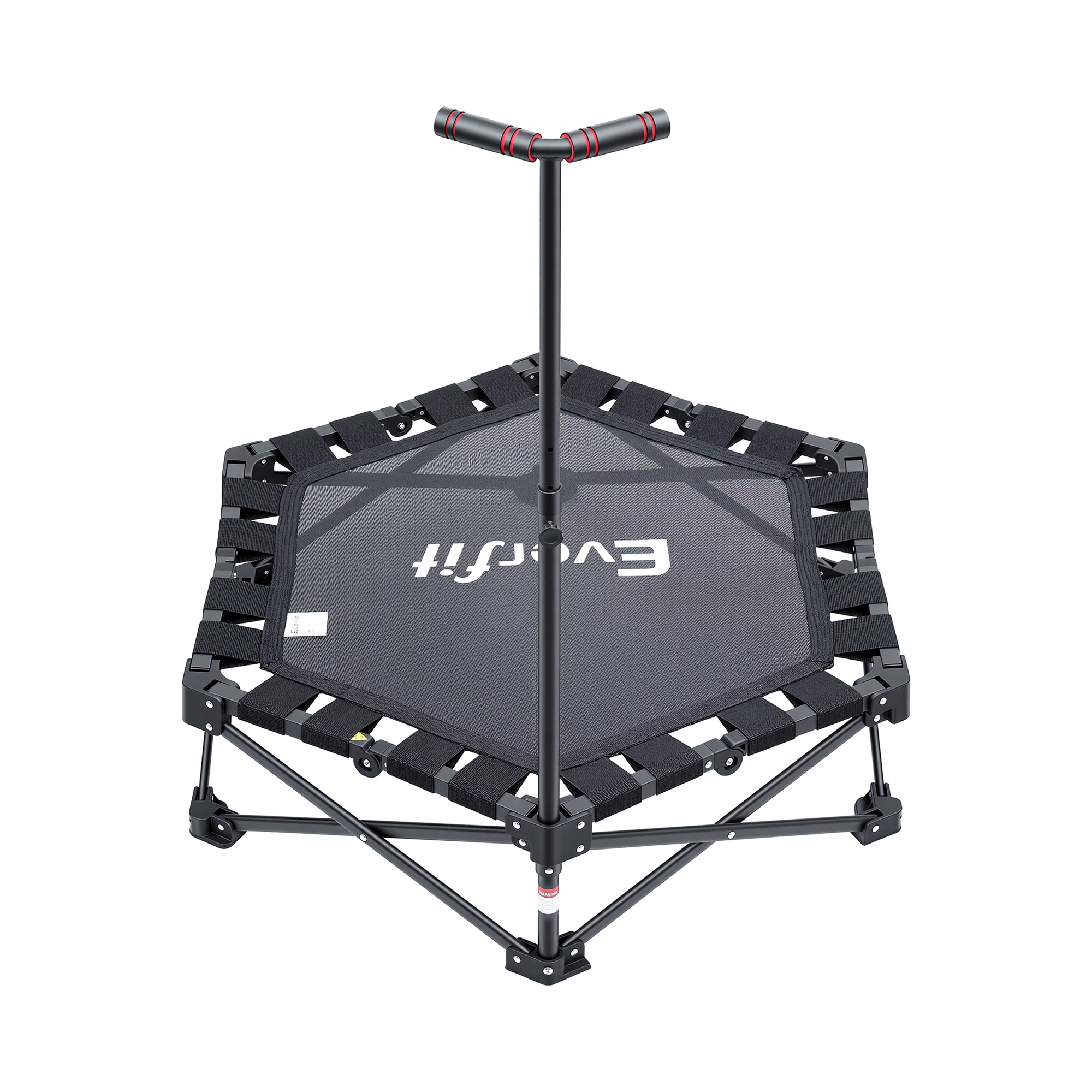 Everfit Foldable Trampoline Rebounder with Adjustable Handle view 3