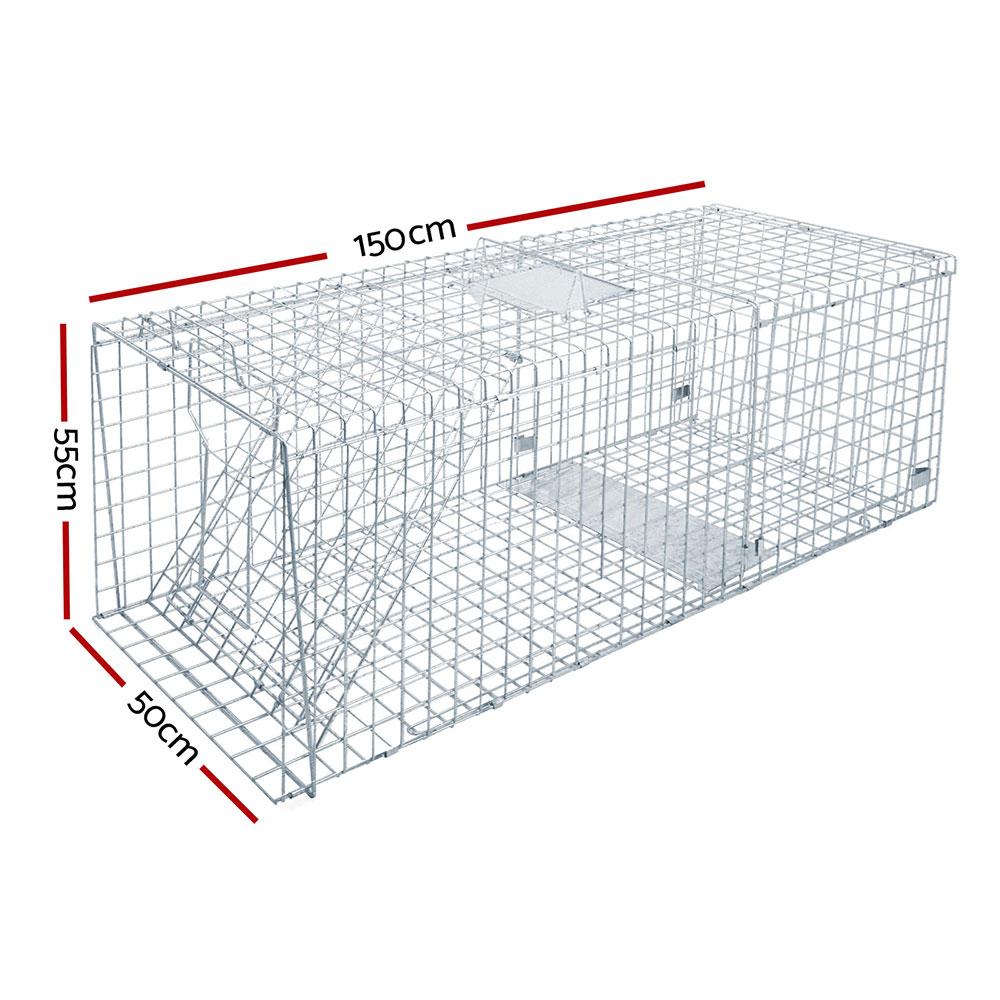 Gardeon Large Animal Trap Cage 150x50cm for Possums view 2