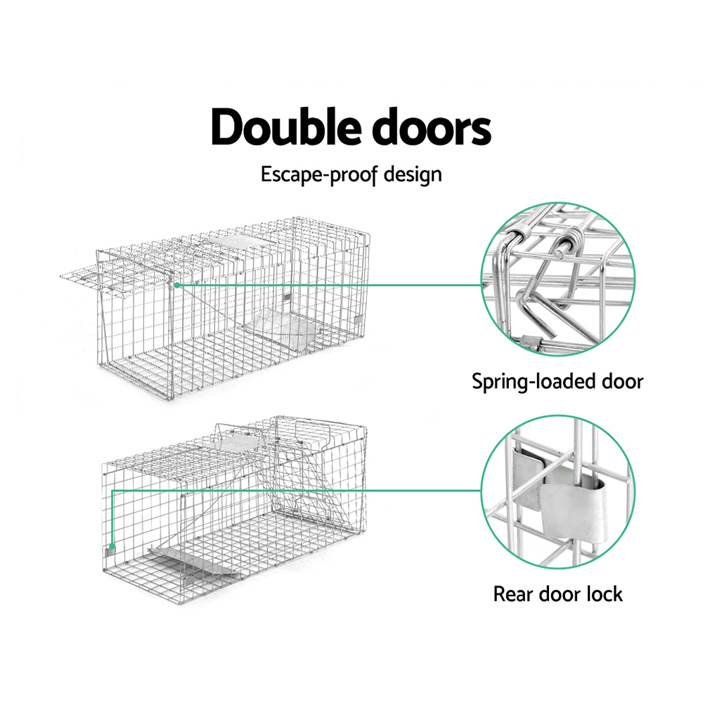Gardeon Large Animal Trap Cage 150x50cm for Possums view 4