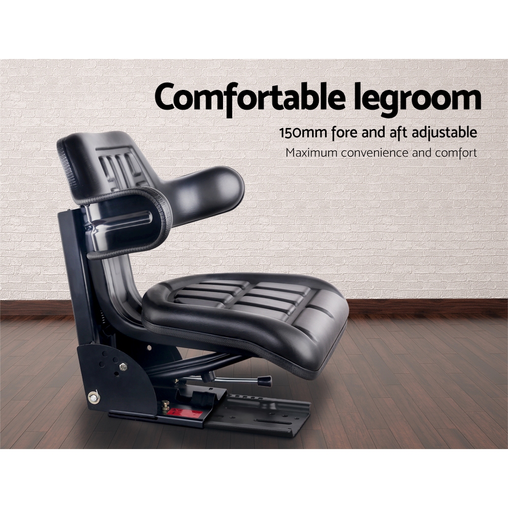 Giantz Universal Tractor Seat with Adjustable Suspension view 5
