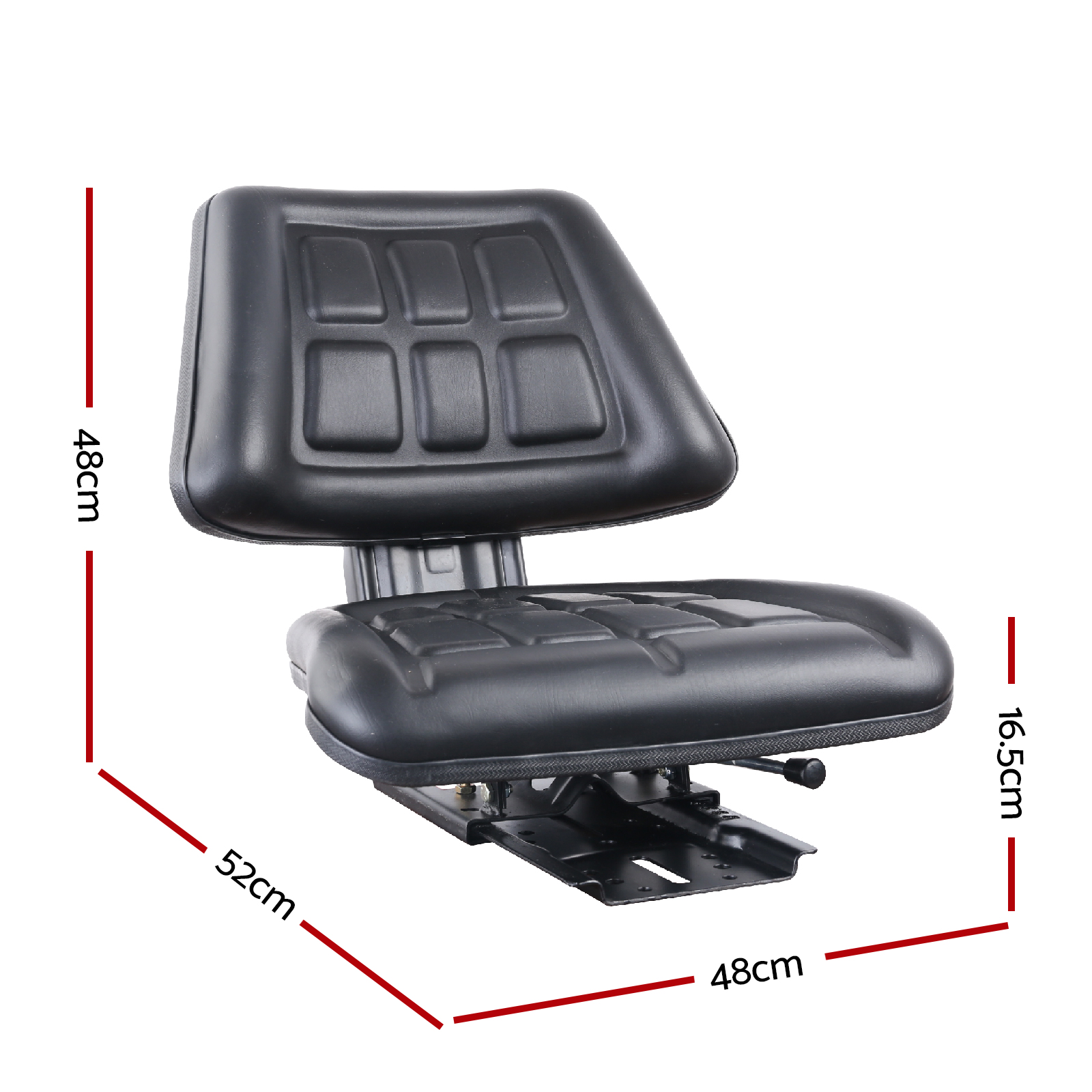 Giantz Tractor Seat, Universal Forklift and Excavator Chair view 2