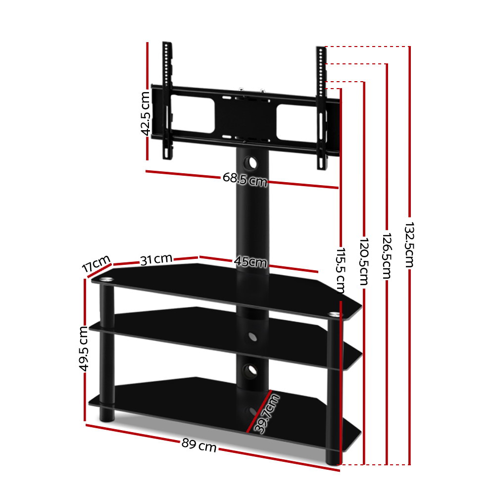 Artiss TV Stand Mount Bracket 32-60in LED 3 Tier Shelf view 4