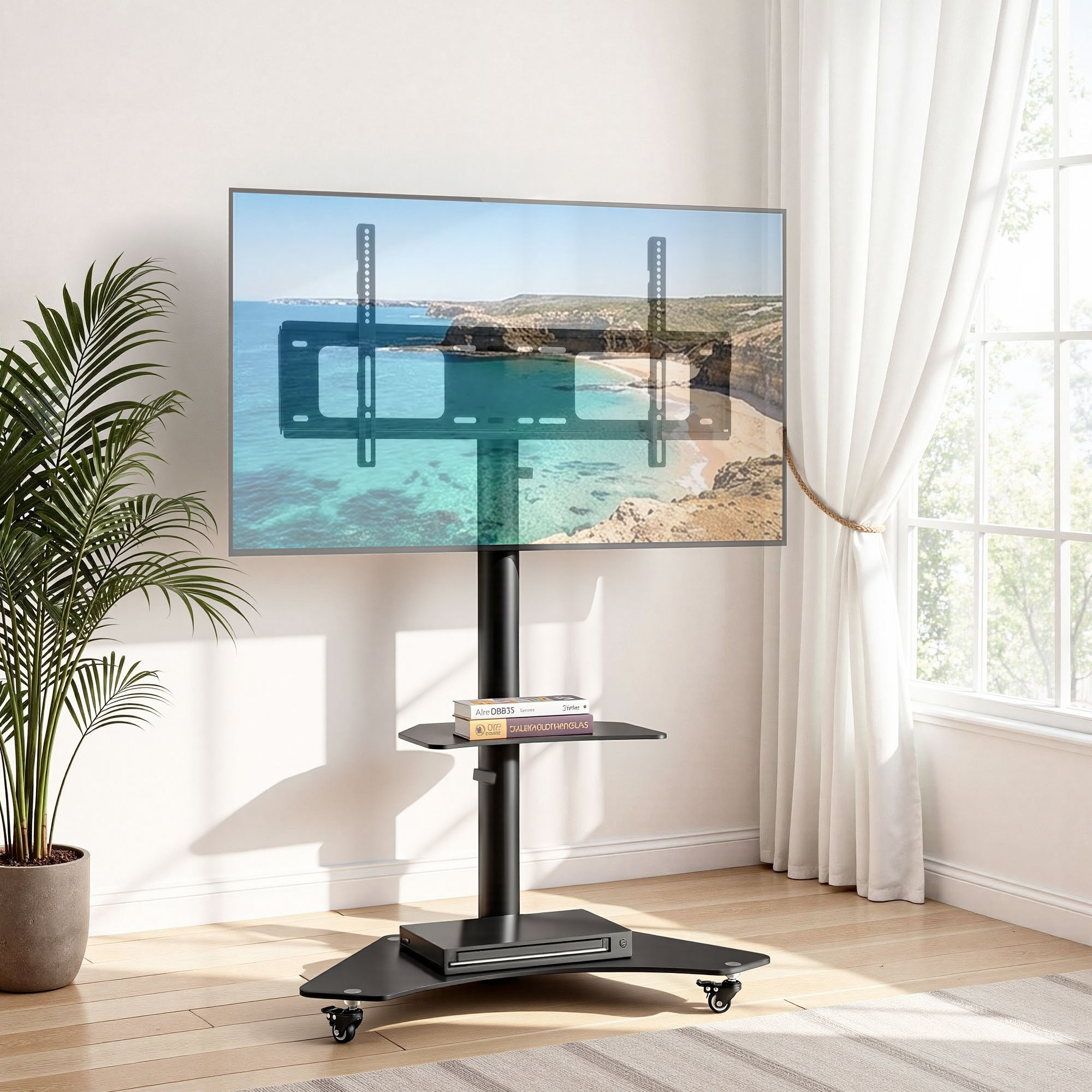 Artiss 40-100 Inch TV Stand Mount Bracket with Wheels
